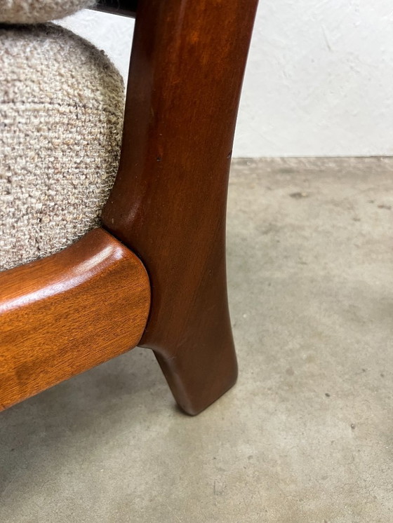 Image 1 of Vintage Teakhouten Scandinavische Fauteuil, 1960's