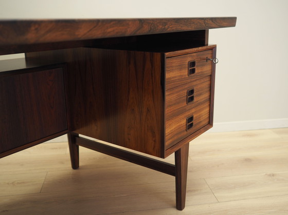 Image 1 of Rozenhouten bureau, Deens ontwerp, 1960S, Productie: Denemarken