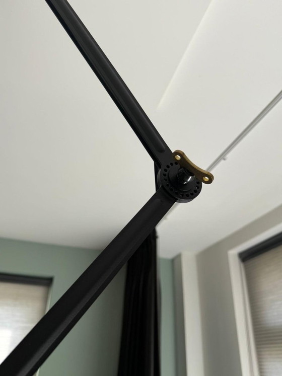 Image 1 of 2x Tonone Bolt ceiling 2arm upperfit smokey black