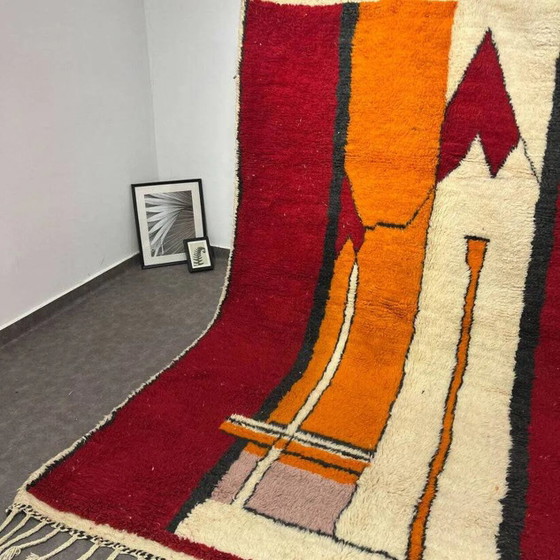 Groot handgemaakt Berber vloerkleed 300cmx200cm – Vloerkleden en tapijten, Wool (photo 5 of 6)
