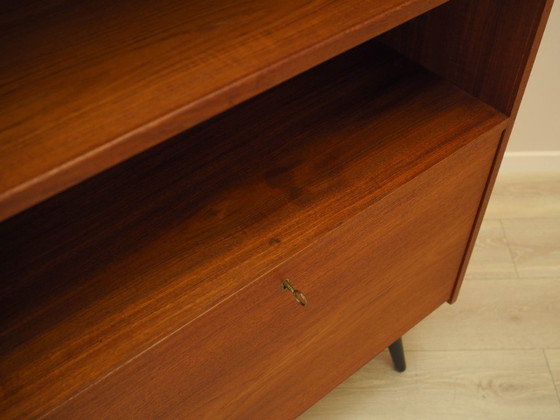 Image 1 of Teakhouten boekenkast, Deens design, jaren 70, gemaakt in Denemarken.