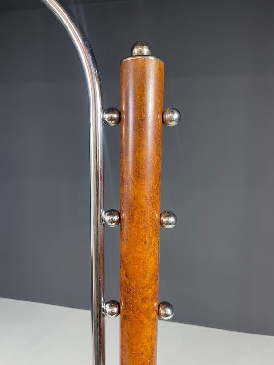 Image 1 of Halabala vloerlamp, Tsjecho-Slowakije, jaren 1930 - Volledig functioneel