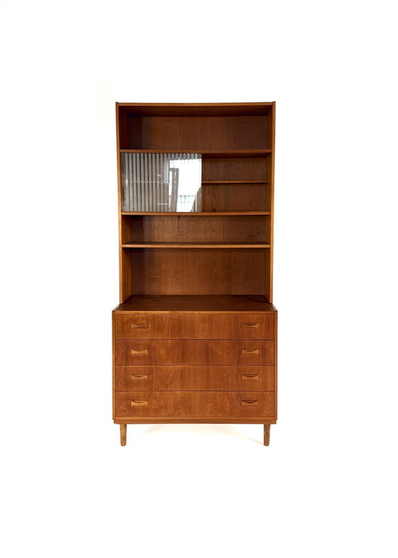 Image 1 of Vintage teak bookcase, Domino Møbler '60