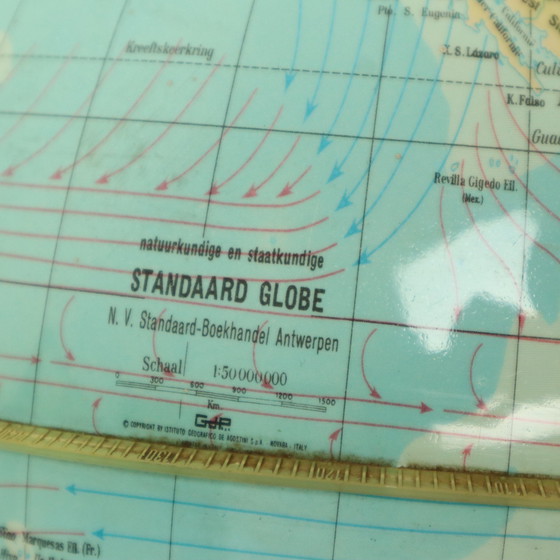 Image 1 of Illuminated Globe Lamp 1965