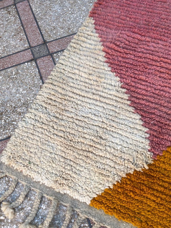 Image 1 of Traditional Moroccan handmade rug 250cm x 150cm