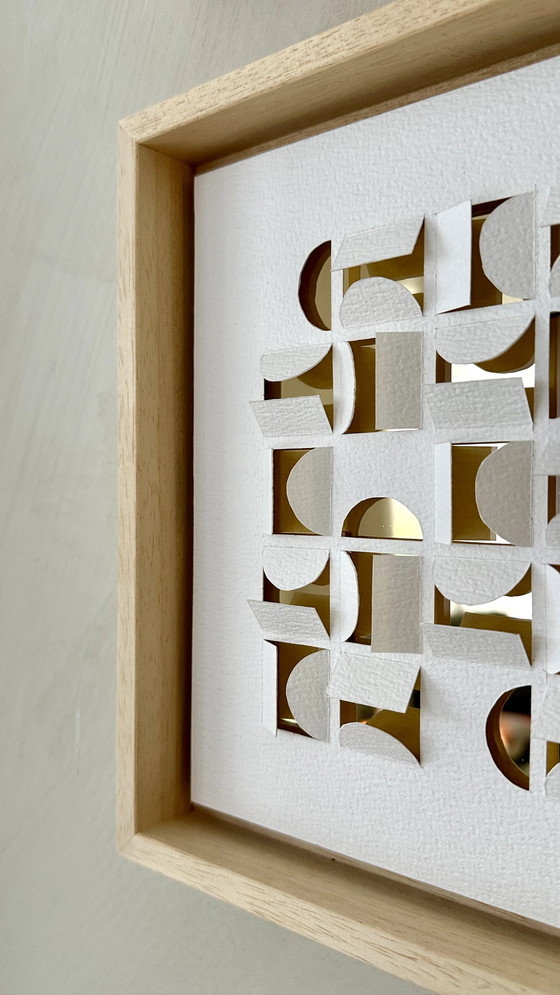 Image 1 of Blow - Wielaert | Layered Paper Art Mirror