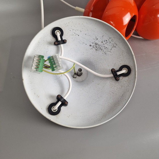 Image 1 of Vintage Kaiser Leuchten cascade hanglamp – ontwerp Klaus Hempel – Space Age (1970s, Duitsland)