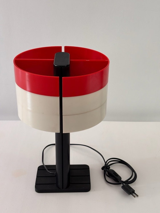 Image 1 of Stigram tafellamp van Jean Pierre Vitrac voor Verre Lumière, Frankrijk, circa 1980