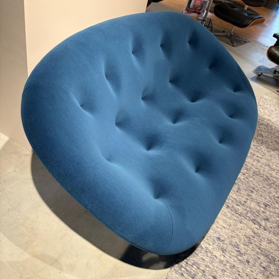 Ligne Roset Ploum Medium Canapé, Sofà, Tessile, Blu (foto 5 di 5)