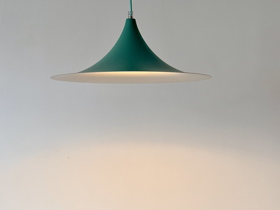 Lampada a sospensione Vintage Semi di Bonderup & Thorup per LYFA – verde menta/pistacchio – 1968 (photo 4 of 14)