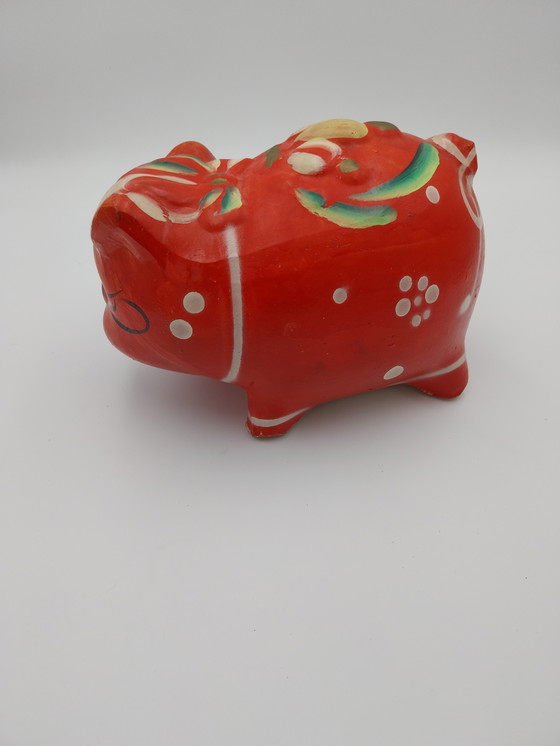 Image 1 of 1 x Chinese ceramic piggy bank 1980's