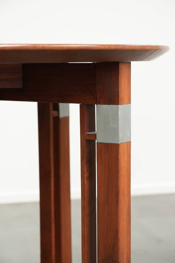 Ronde salon/bijzettafel van Schuitema in Art Deco design uit de Decoforma serie – Salontafels, Wood (photo 10 of 13)