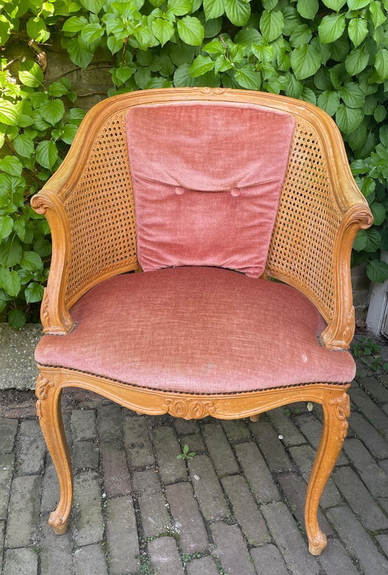 Image 1 of silla antigua estilo Luis XV