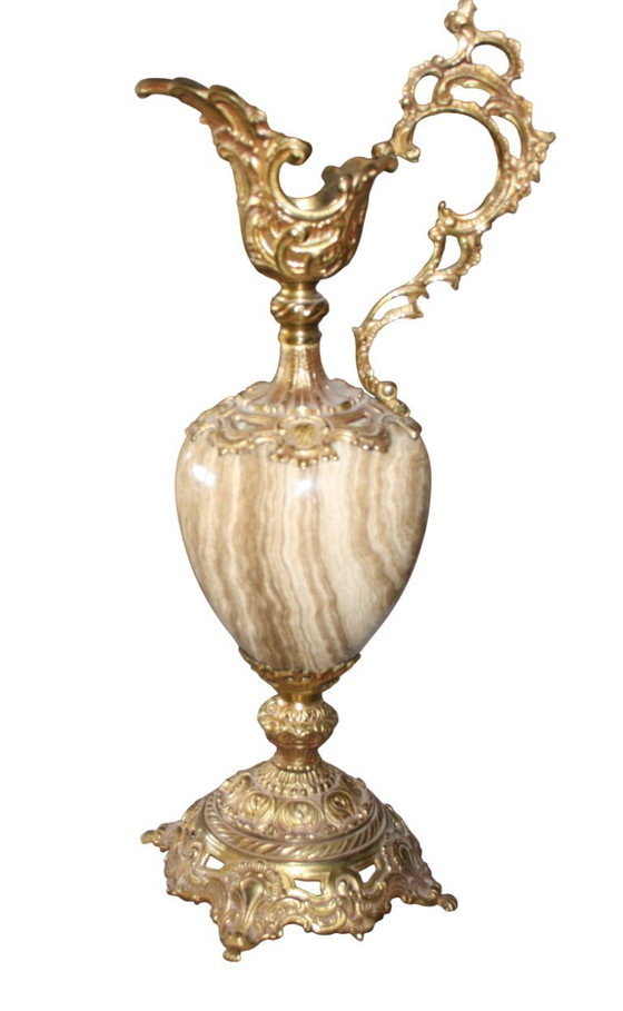 Napoleon-III.-Kanne aus vergoldeter Bronze Sammlerstück – Dekorative Objekte, Other (photo 6 of 7)