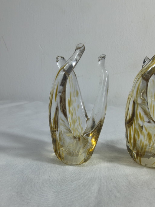 Paralumi in vetro soffiato a mano con attacco G4