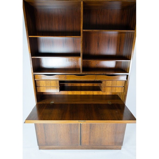 Image 1 of Vintage bookcase with rosewood pedestals "no. 9" by Omann Junior, 1960