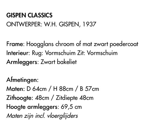 Image 1 of 4 Gispen 413 Niederländische Originale