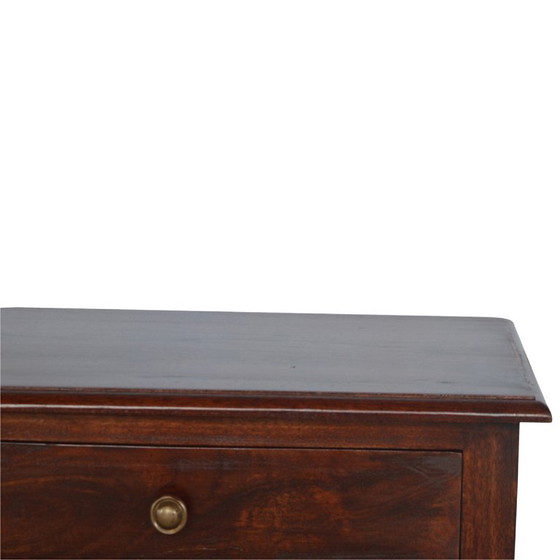 Solid Mango Wood Side Table with Turned Legs – Artisan, Dressing tables (photo 4 of 7)