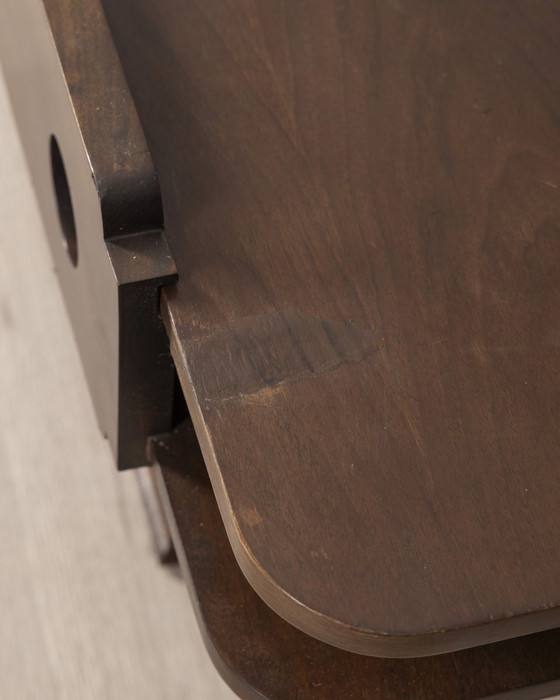 Image 1 of Vintage 60s coffee table with storage unit Italian design 