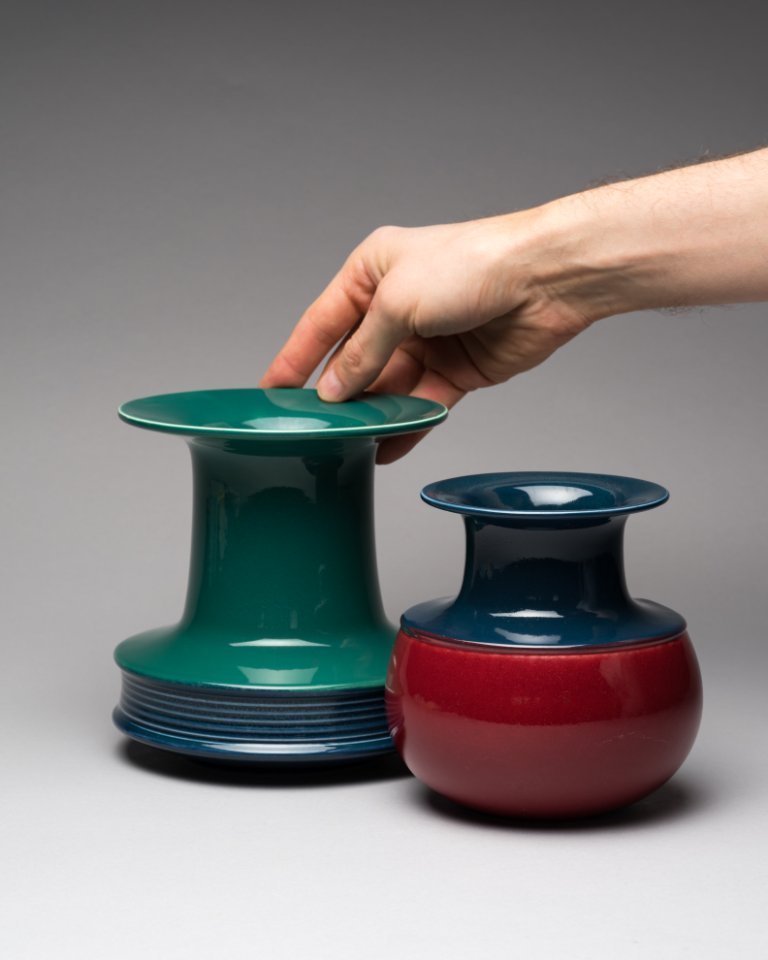 Rosenthal Studio Linie Tapio Wirkkala PLUS Vase Duo MCM WGP