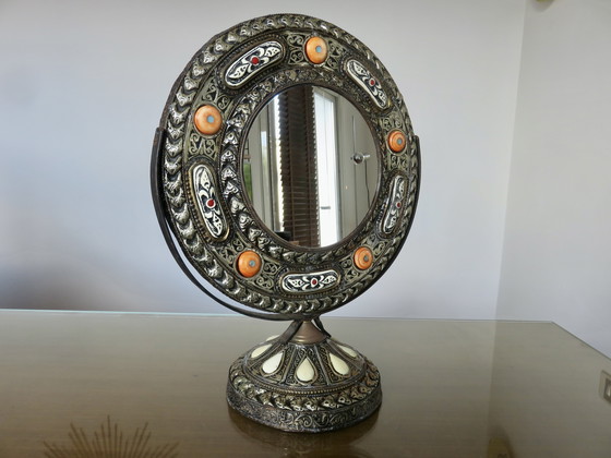 Image 1 of Old Moroccan Mirror, 60, 70, XXL
