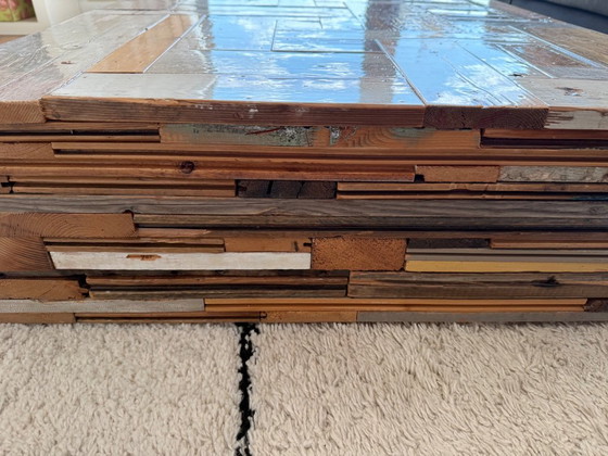 Image 1 of Piet Hein Eek Waste salon block in reclaimed wood