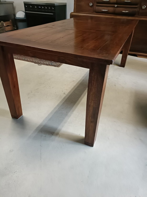 Image 1 of Teakholztisch