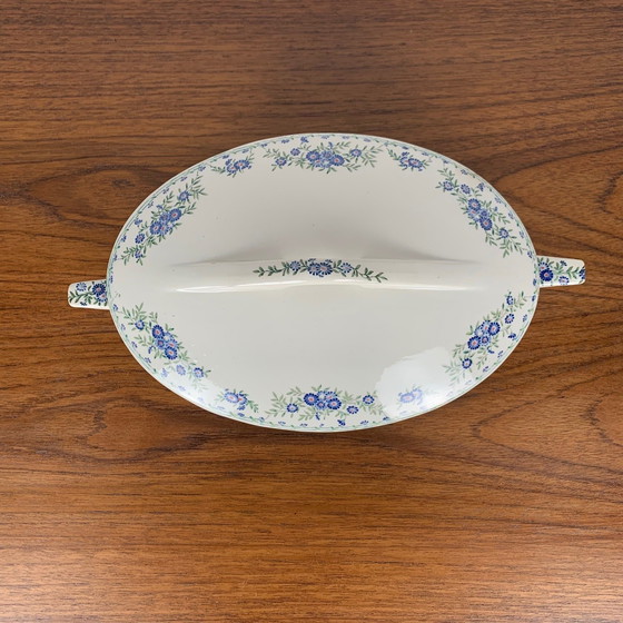 Image 1 of Kleine Suppenterrine / Gemüseschale Sarreguemines U&C, Modell Marguerite