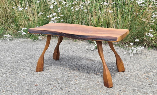 Table basse coffre - table d'appoint Brutalist 1960s