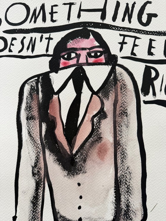 Image 1 of Eamonn O'Boyle, Something Doesn't Feel Right, Amsterdam 2024 - Firmato a mano