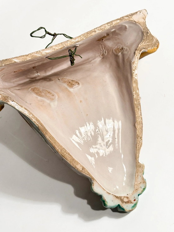 Handbemaltes Keramikregal aus Faenza, Anfang des 20. Jahrhunderts – Dekorative Objekte, Ceramic (photo 15 of 15)