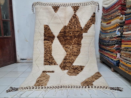 Traditioneel handgemaakt vloerkleed van zuivere wol afmeting 2/3 m – Aime Té, vloerkleden en tapijten, Wool