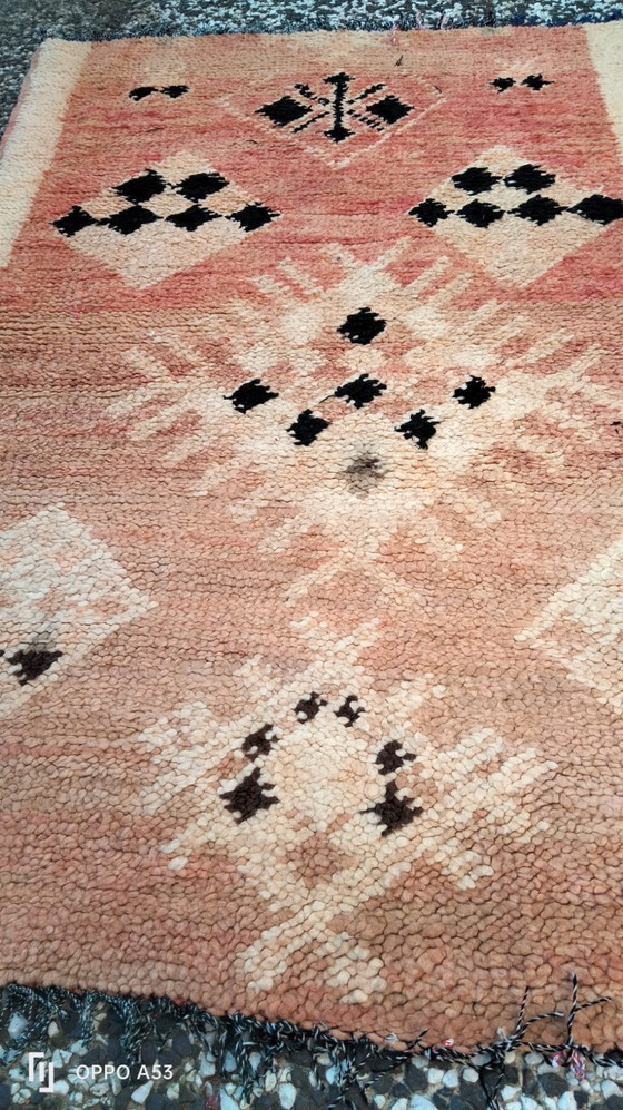 Image 1 of Handgeknoopt Berber kleed wol 133x90cm