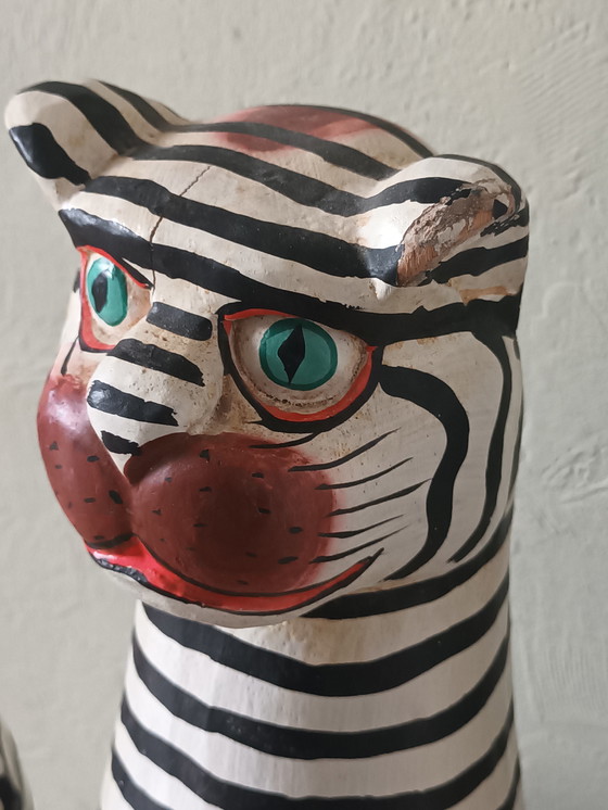 Image 1 of Wooden handmade cats