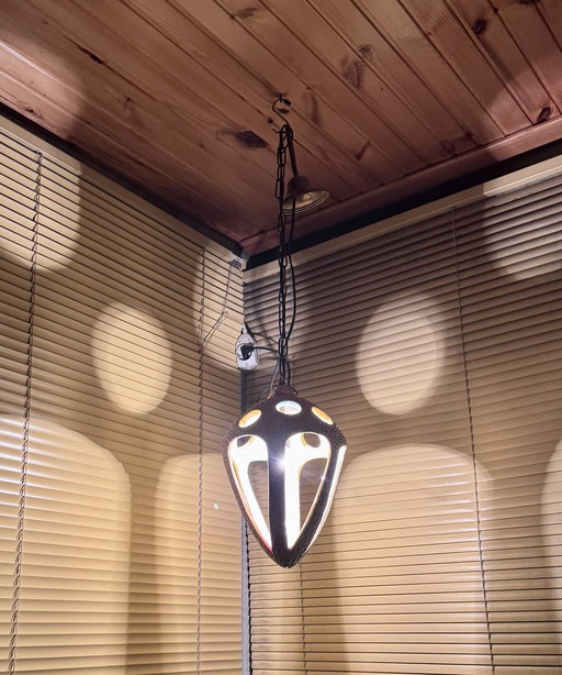 Sculptural ceramic lamp – attributable to Antonia Campi (1950s/1960s)