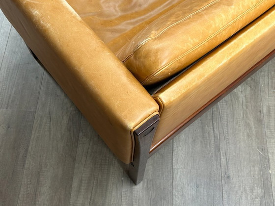AP Stolen AP63/4 – Cuir marron clair | Hans J. Wegner – Canapés, Leather, Wood (photo 16 of 18)