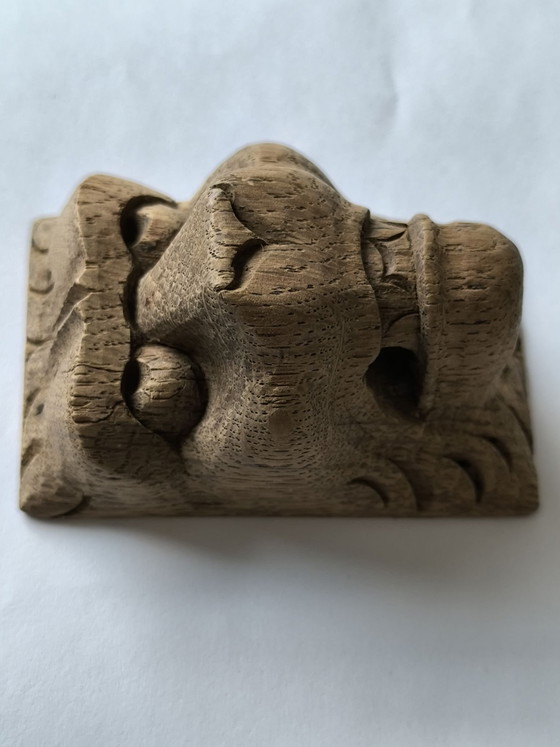 Mensola in Legno Testa di Leone, Decorazioni murali, Marrone (foto 4 di 7)