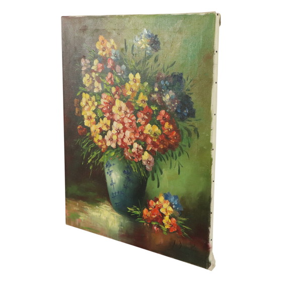 Image 1 of Bunte Blumen Stilleben Malerei