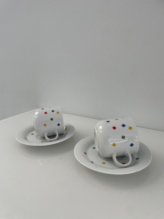 Vintage Eversberg Cups with Saucers – West Germany – Crockery, Porcelain (photo 10 of 16)