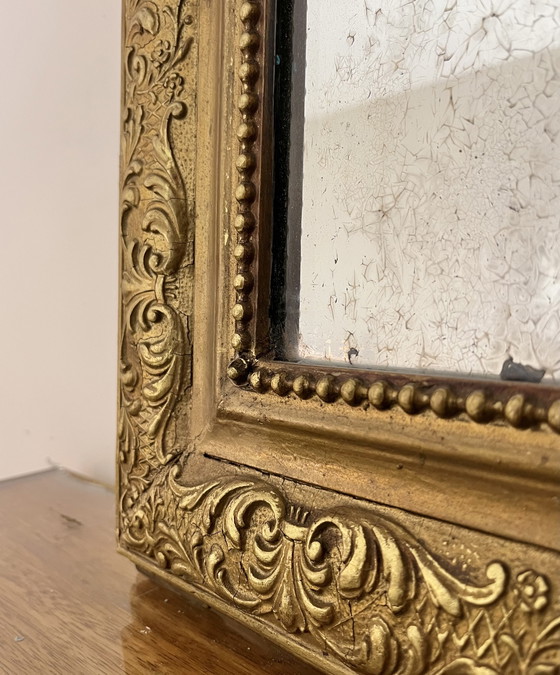 Image 1 of Espejo antiguo de 106x66 cm.