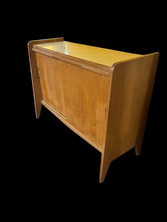 Image 1 of Oak sideboard with compass legs, 1950