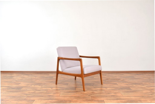 Mid-Century Swedish Teak Lounge Chair by Alf Svensson for Dux, 1960s.
