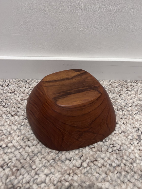Image 1 of Vintage 1960s Teak bowl