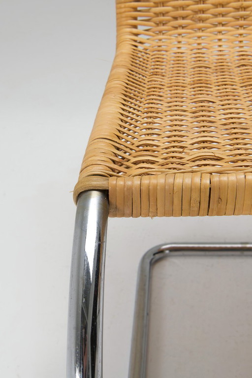 Een set van vier "S 533 R" Cantilever Chairs - Mies van der Rohe