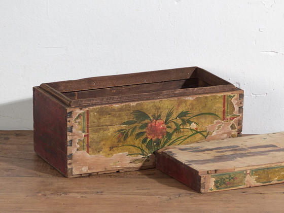 Kleine antike orientalische Schatulle mit Blumendetails (ca. 1900) #32 – Dekorative Objekte (photo 14 of 40)
