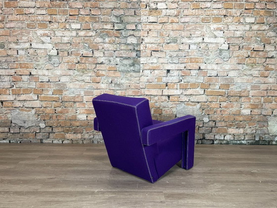 Cassina 637 Utrecht - Tessuto Viola | Gerrit Rietveld – Poltrone, Textile, Wool (photo 7 of 16)