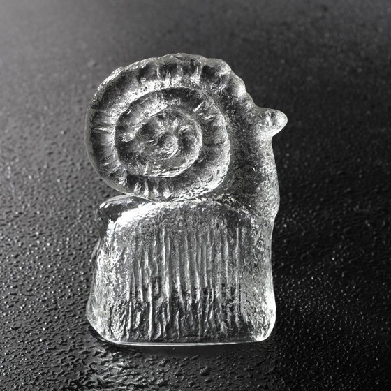 Image 1 of Set di 3 statuette vintage di animali in vetro pressato: Pavel Panek, Capanna di Rudolfova, anni '70