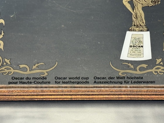 Image 1 of Vintage Papillon Paris reclame spiegel