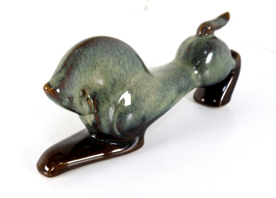 Image 1 of Vintage ceramic mid - Century horse