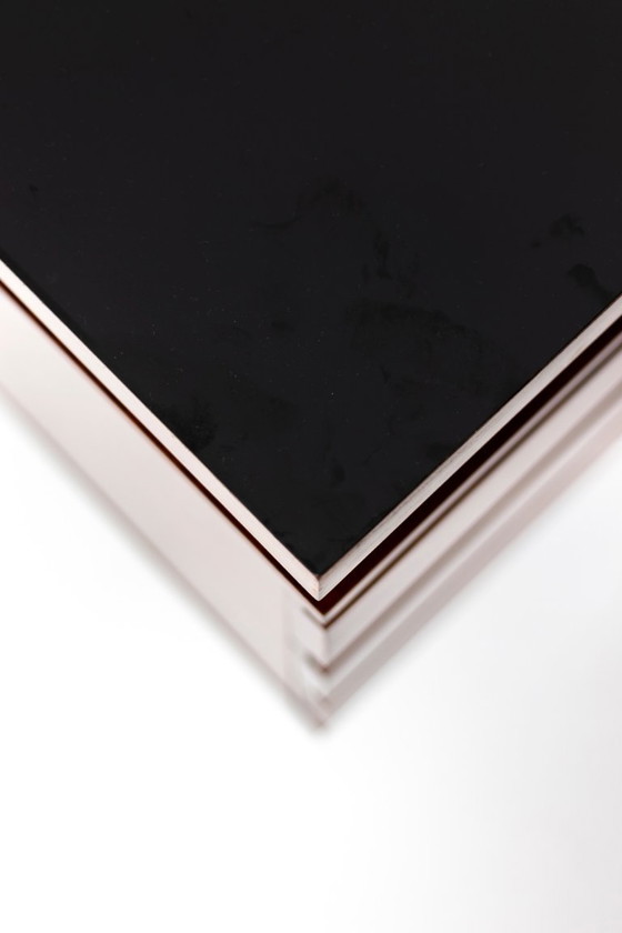 Image 1 of Pierre Guariche, Scrivania in mogano e metallo laccato, anni '60